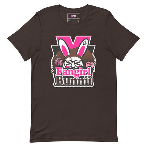 BUNNII GANG "FANGIRL BUNNII" Unisex t-shirt