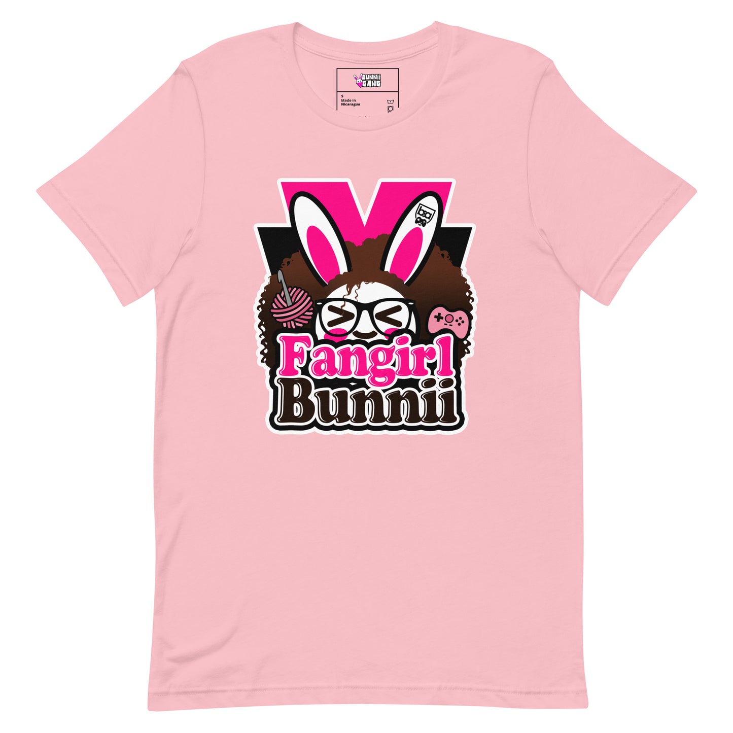 BUNNII GANG "FANGIRL BUNNII" Unisex t-shirt