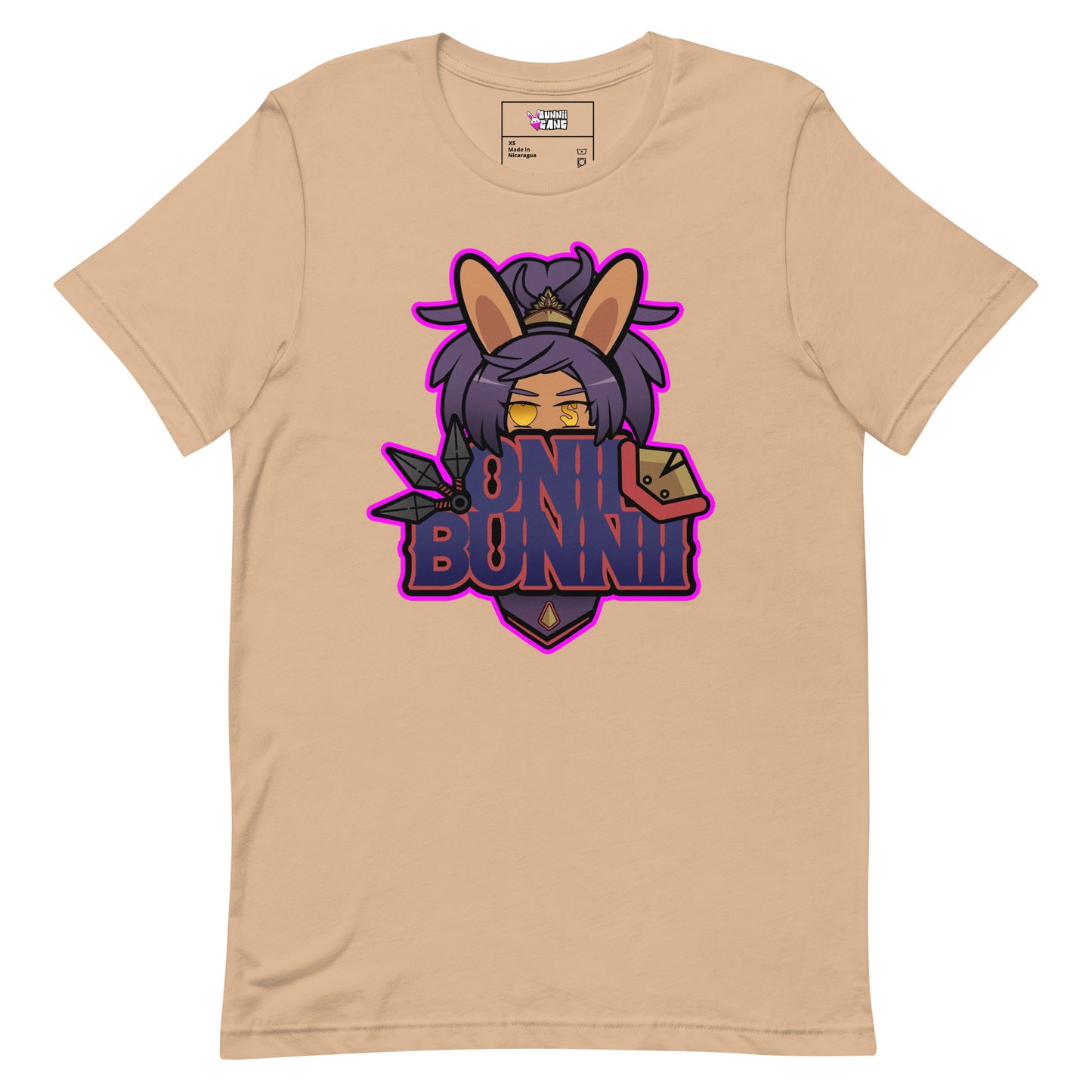BUNNII GANG "ONII BUNNII" Unisex t-shirt