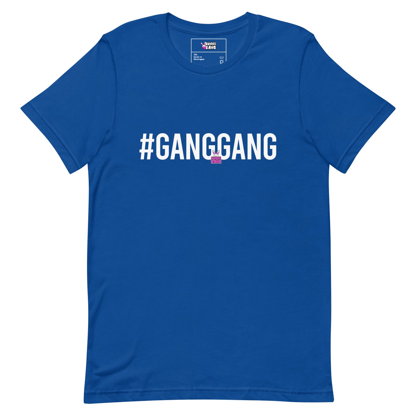 BUNNII GANG "#GANGGANG" Plus Tee