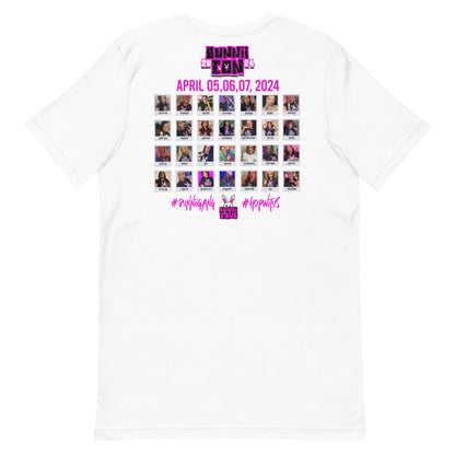 BUNNIICON'24 HOP-A-THON - Unisex T-Shirt