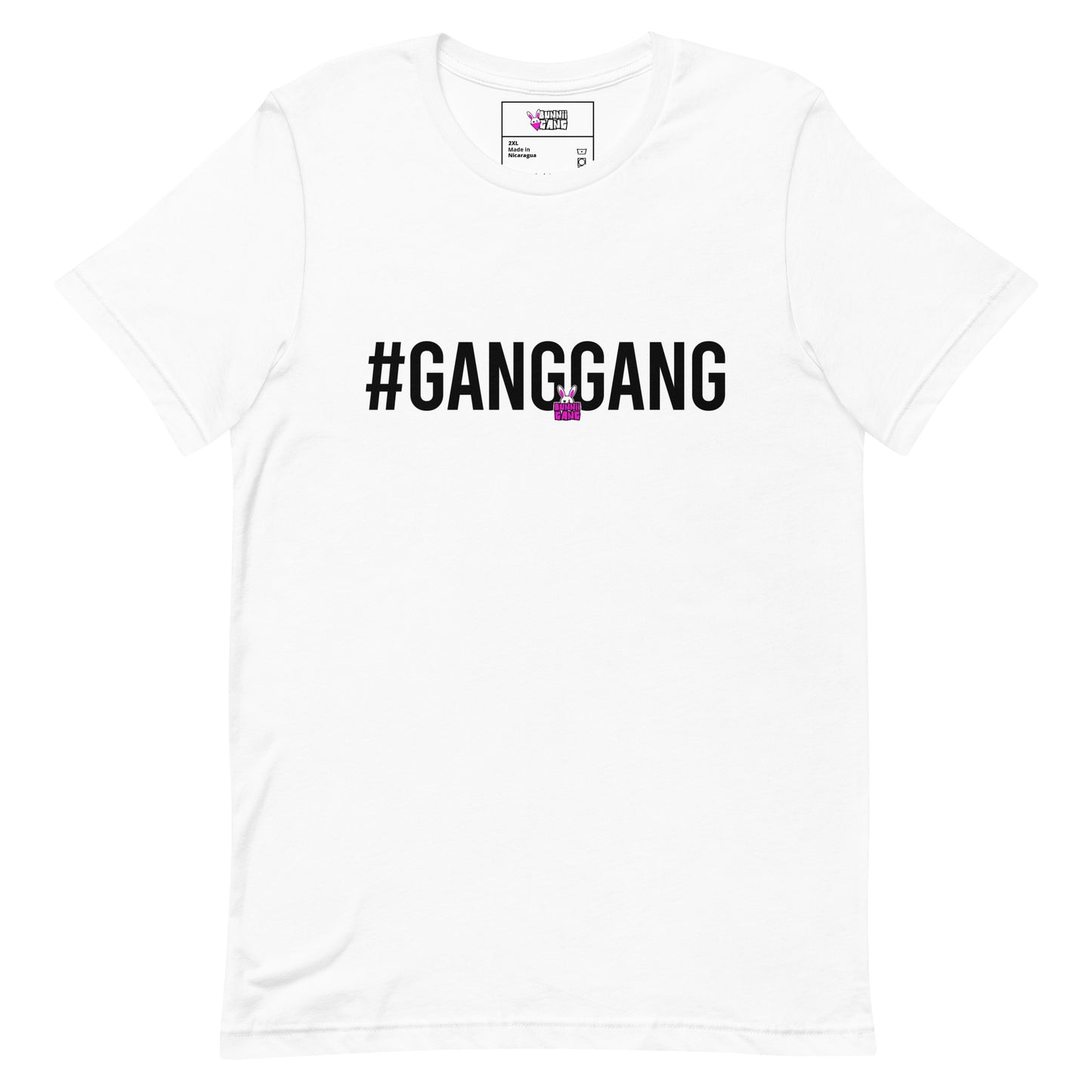 BUNNII GANG "#GANGGANG" Plus Tee