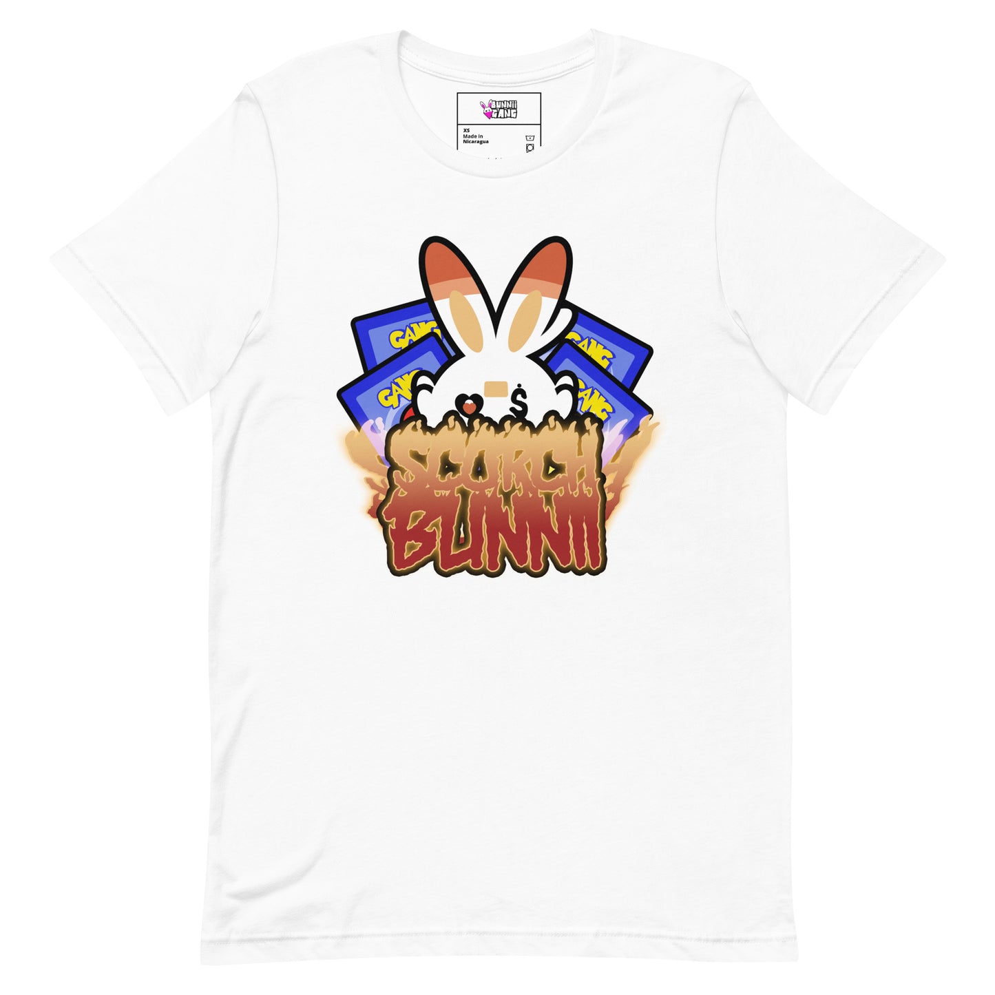 BUNNII GANG "SCORCH BUNNII" Unisex t-shirt