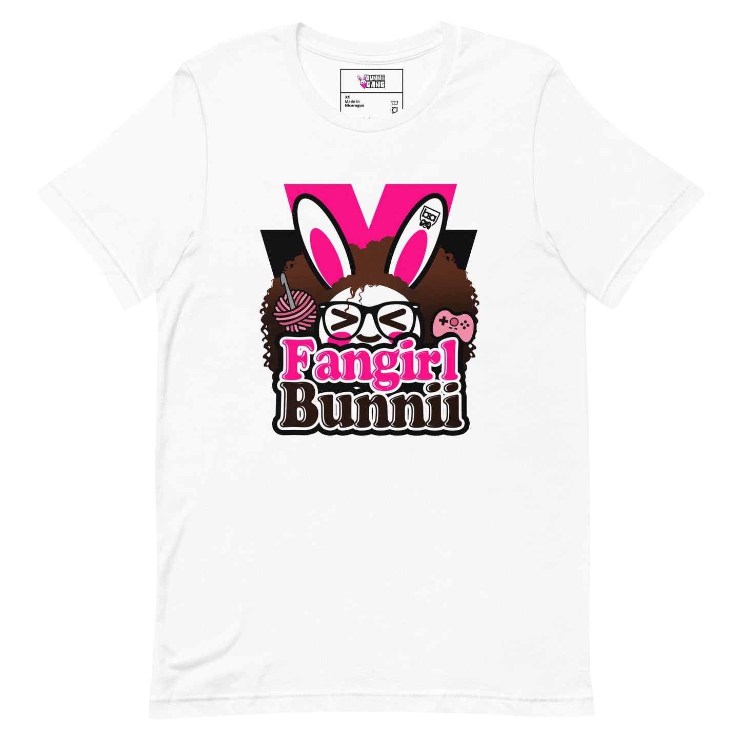 BUNNII GANG "FANGIRL BUNNII" Unisex t-shirt