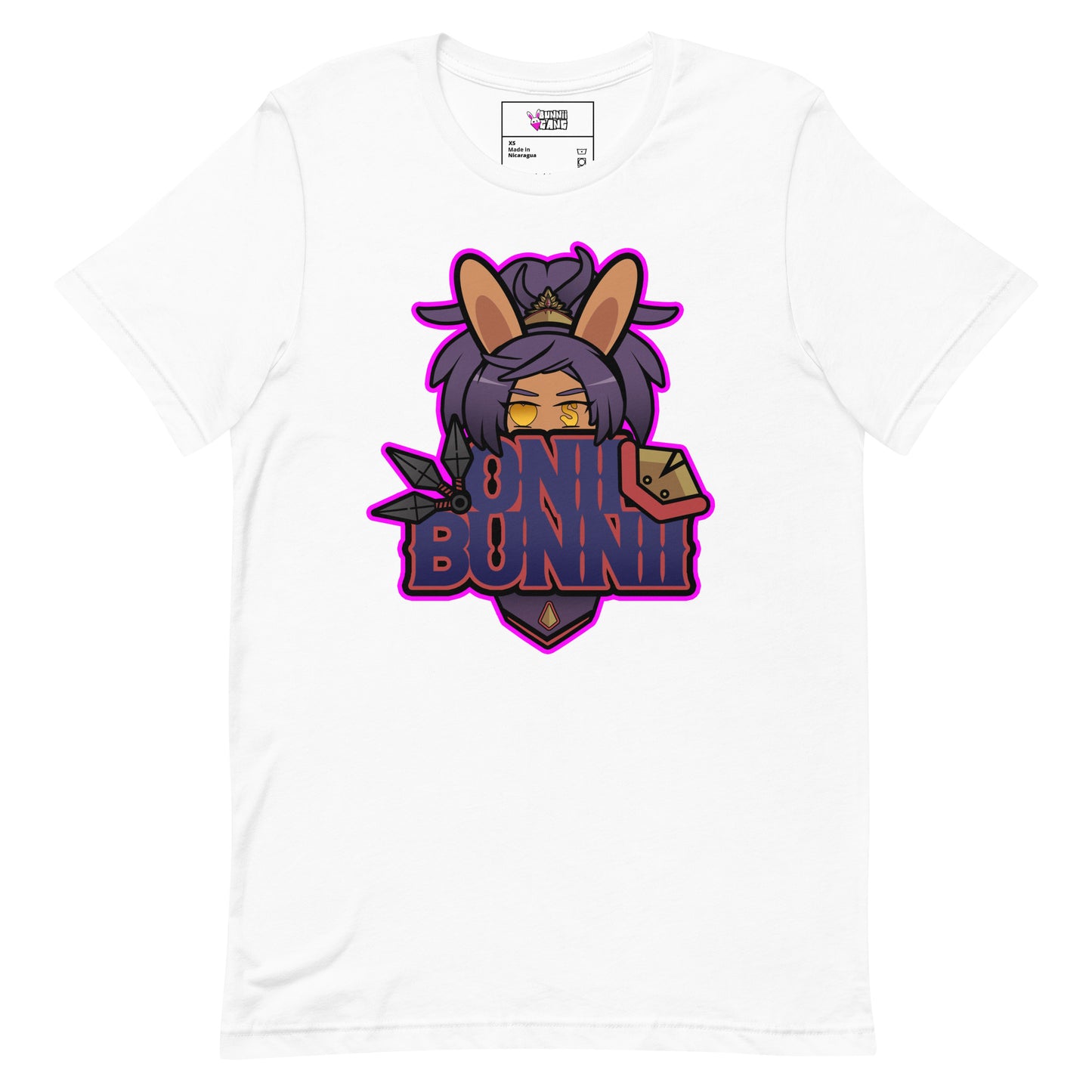BUNNII GANG "ONII BUNNII" Unisex t-shirt