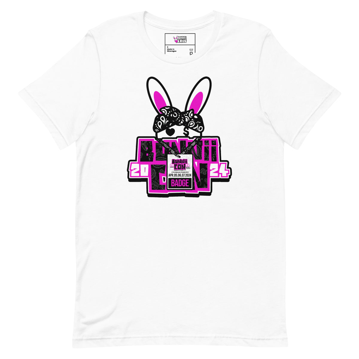 BUNNIICON'24 BUNNII - Unisex t-shirt