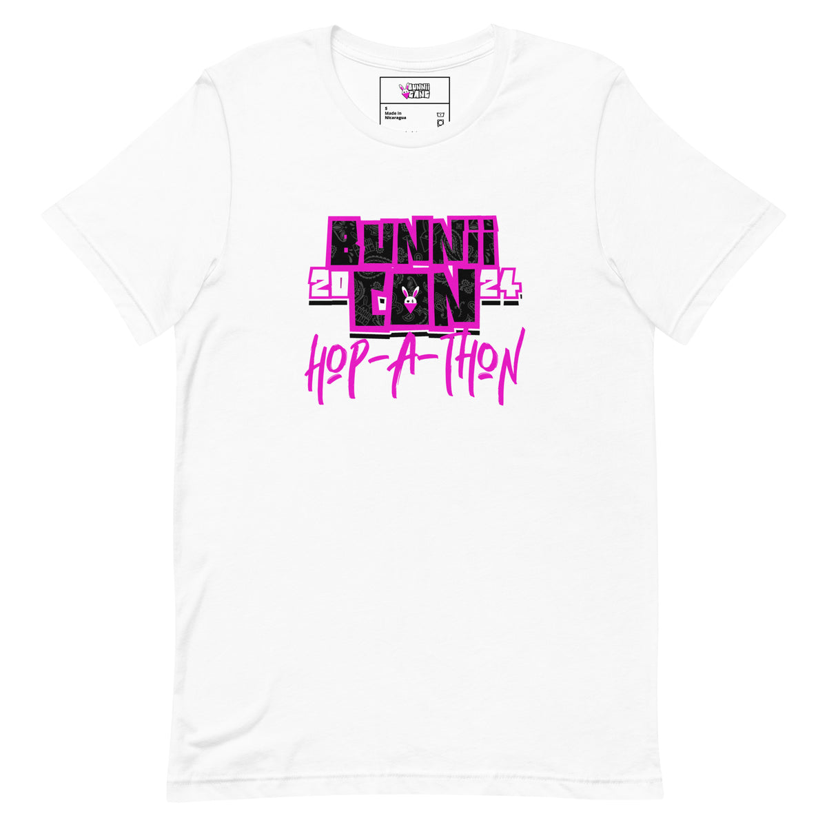 BUNNIICON'24 HOP-A-THON - Unisex T-Shirt