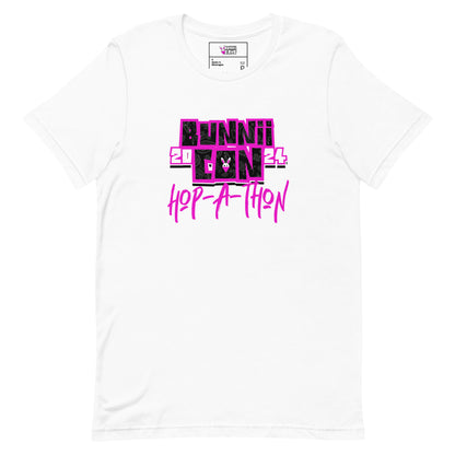 BUNNIICON'24 HOP-A-THON - Unisex T-Shirt