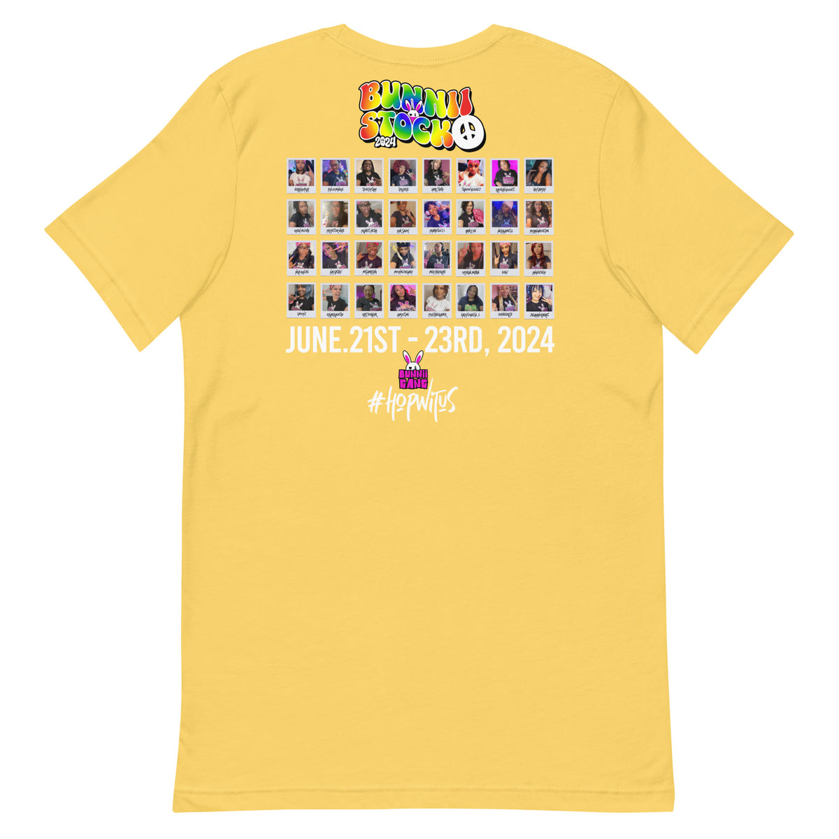 BUNNIISTOCK 2024 LIMITED EDITION - Unisex t-shirt
