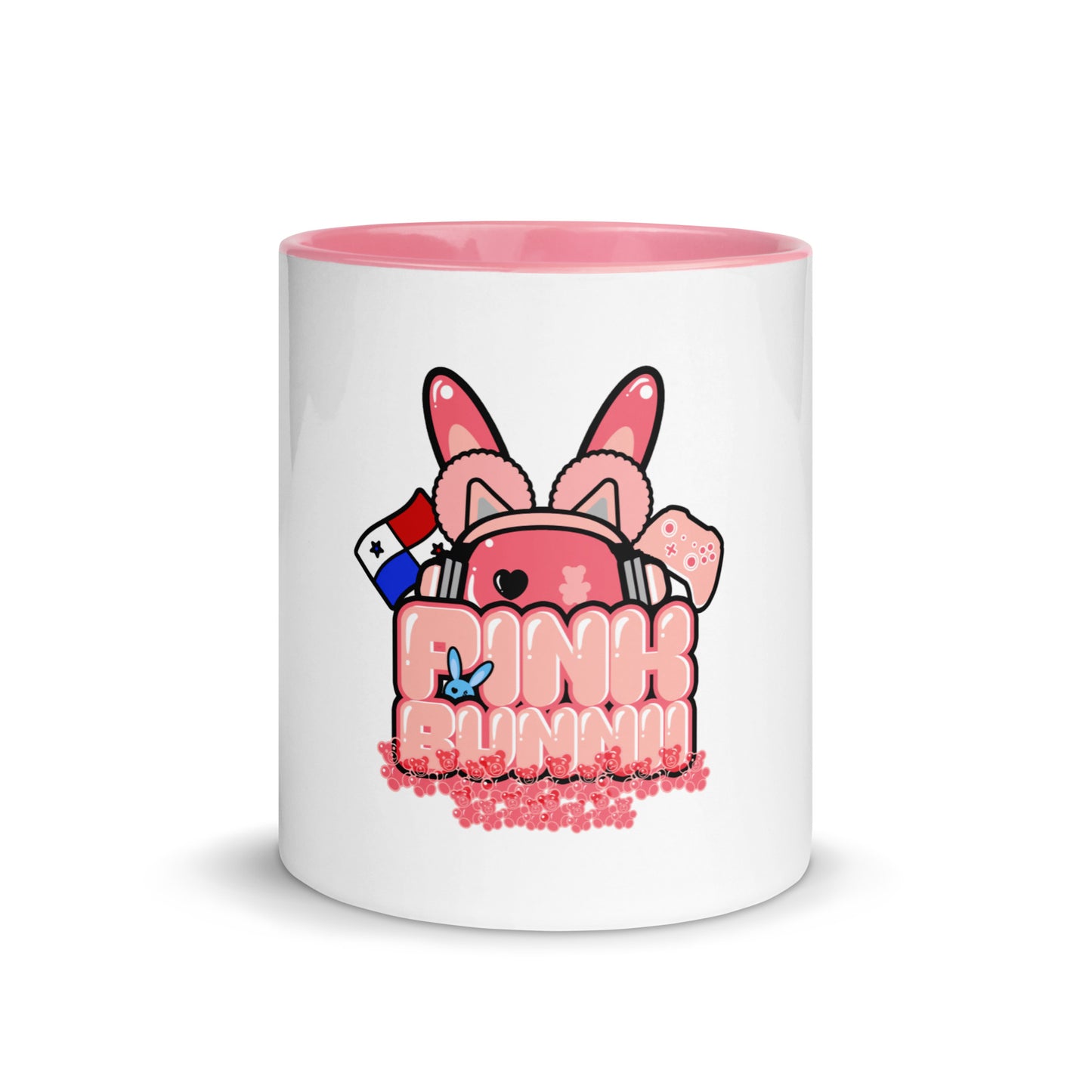 PINK BUNNII - Glossy Mug