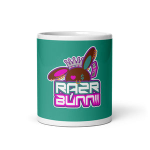 BUNNII GANG "RAZR BUNNII" Glossy mug