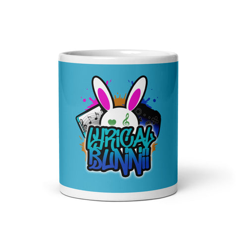 BUNNII GANG "LYRICAL BUNNII" Glossy mug