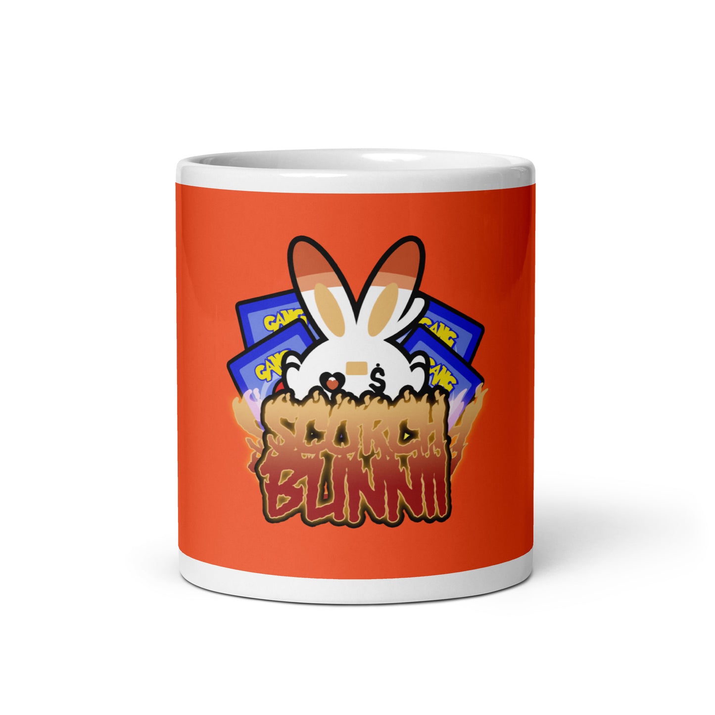 BUNNII GANG "SCORCH BUNNII" Glossy mug