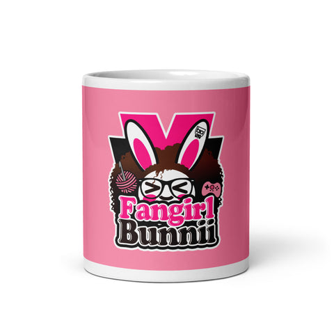 BUNNII GANG "FANGIRL BUNNII" Glossy Mug
