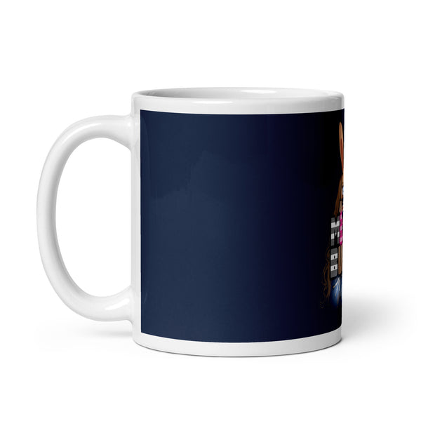BUNNII GANG "M3GAN BUNNII" Glossy mug