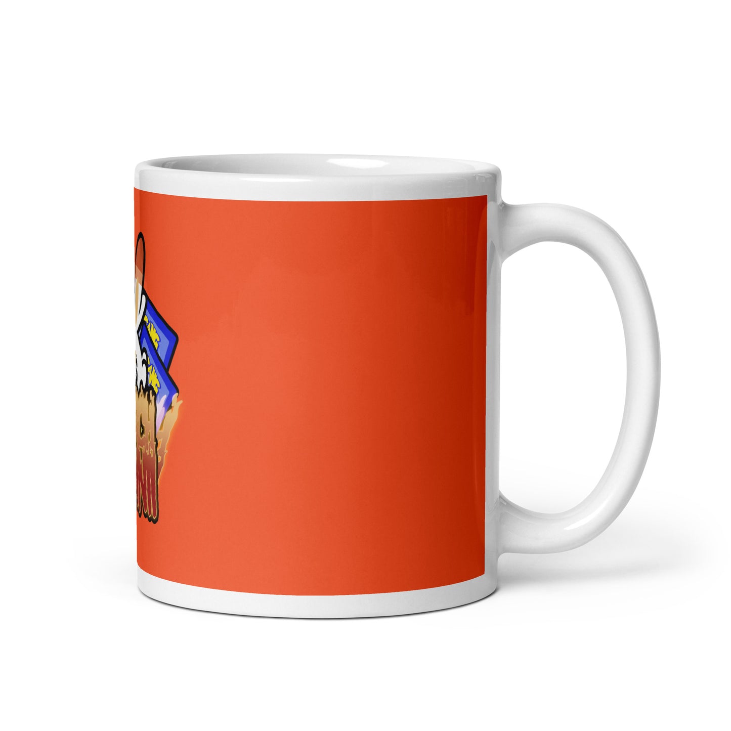 BUNNII GANG "SCORCH BUNNII" Glossy mug