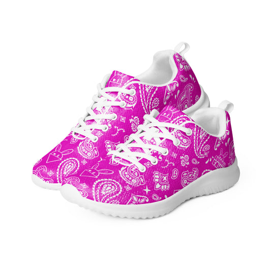 BUNNII GANG "PINK BANDANA" Women’s athletic shoes