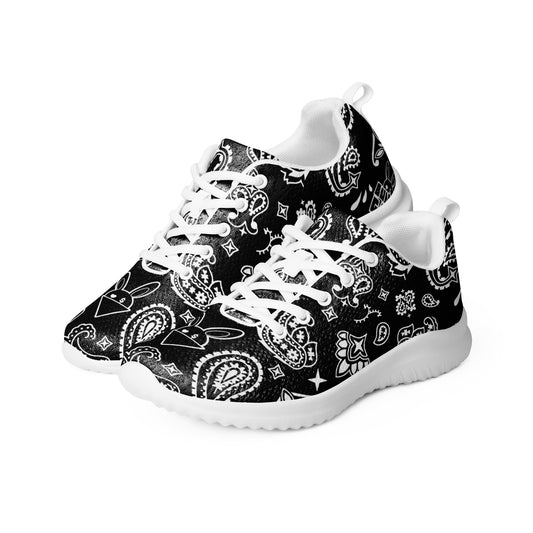 BUNNII GANG "BLACK BANDANA" Women’s athletic shoes