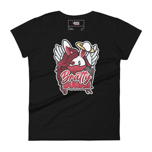 BUNNII GANG "BRATTY BUNNII" Women's short sleeve t-shirt