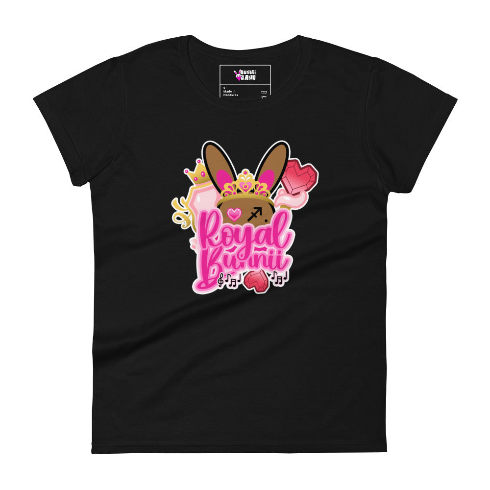 BUNNII GANG "ROYAL BUNNII" Women's short sleeve t-shirt