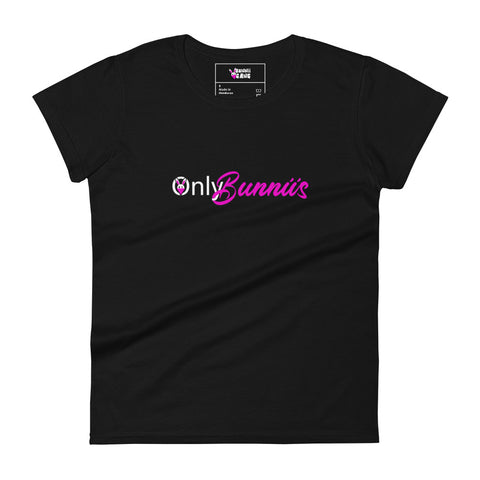 BUNNII GANG "ONLY BUNNIIS" Women's short sleeve t-shirt
