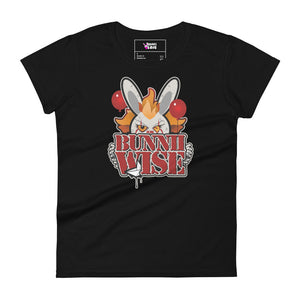 BUNNII GANG "BUNNII WISE" Women's short sleeve t-shirt