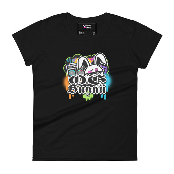 BUNNII GANG "O.G. BUNNII" Women's short sleeve t-shirt