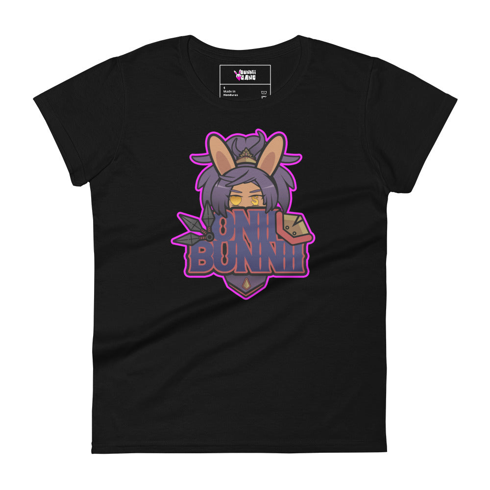 BUNNII GANG "ONII BUNNII" Women's short sleeve t-shirt