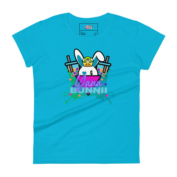 BUNNII GANG "YANA BUNNII" Women's short sleeve t-shirt