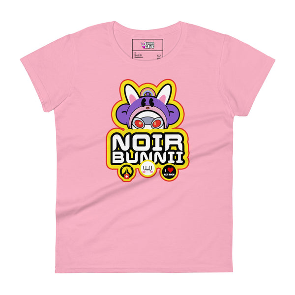 NOIR BUNNII - Women's short sleeve t-shirt
