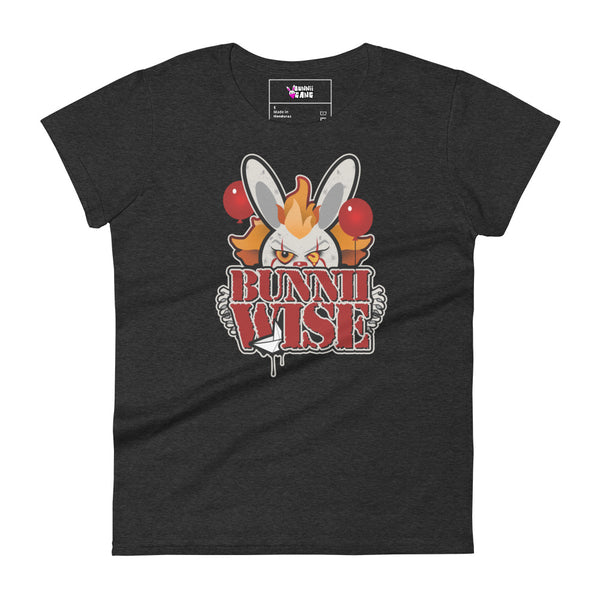 BUNNII GANG "BUNNII WISE" Women's short sleeve t-shirt