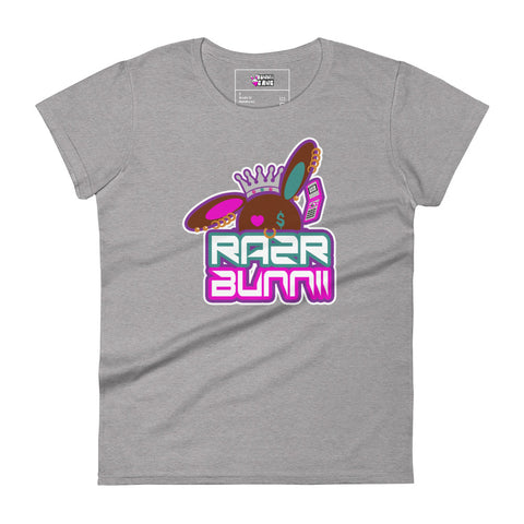 BUNNII GANG "RAZR BUNNII" Women's short sleeve t-shirt