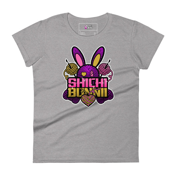 BUNNII GANG "SHICHI BUNNII" Women's short sleeve t-shirt