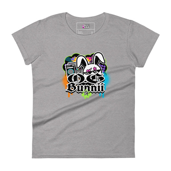 BUNNII GANG "O.G. BUNNII" Women's short sleeve t-shirt
