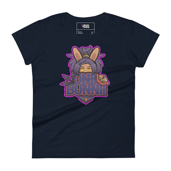 BUNNII GANG "ONII BUNNII" Women's short sleeve t-shirt