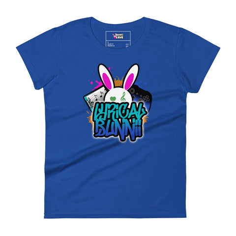 BUNNII GANG "LYRICAL BUNNII" Women's short sleeve t-shirt