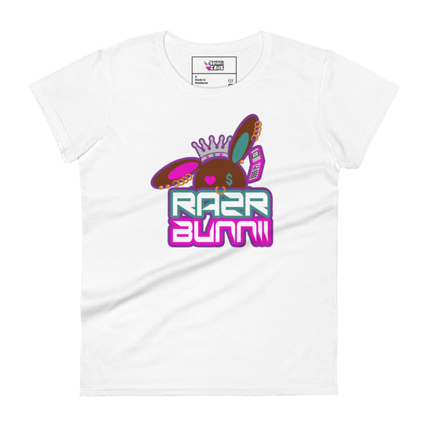 BUNNII GANG "RAZR BUNNII" Women's short sleeve t-shirt