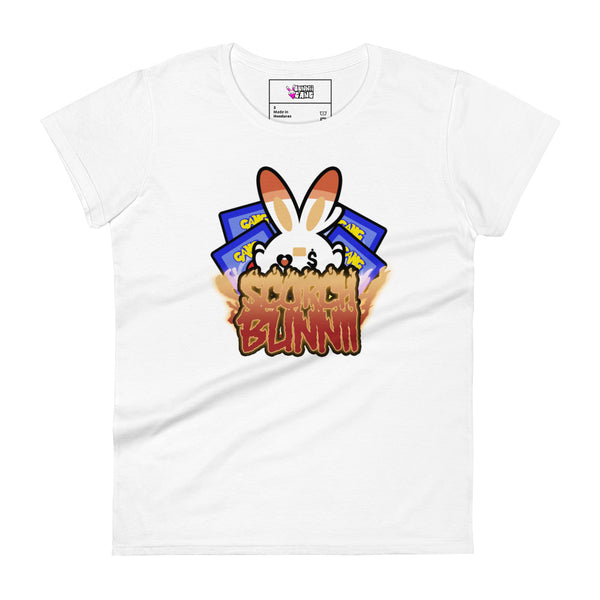 BUNNII GANG "SCORCH BUNNII" Women's short sleeve t-shirt