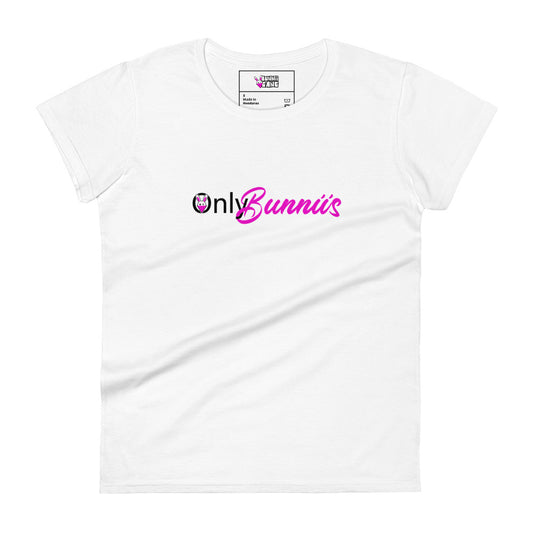 BUNNII GANG "ONLY BUNNIIS" Women's short sleeve t-shirt
