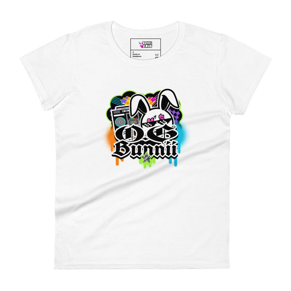 BUNNII GANG "O.G. BUNNII" Women's short sleeve t-shirt