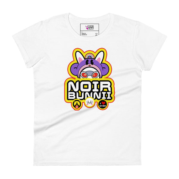 NOIR BUNNII - Women's short sleeve t-shirt
