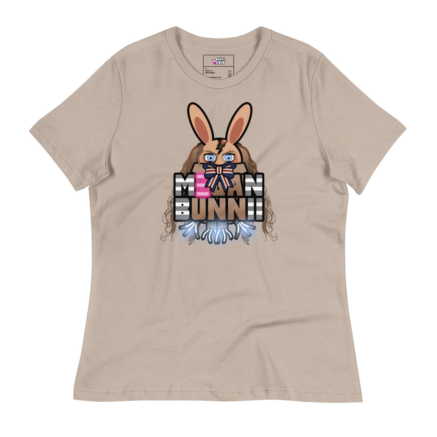 BUNNII GANG "M3GAN BUNNII" Women's Relaxed T-Shirt