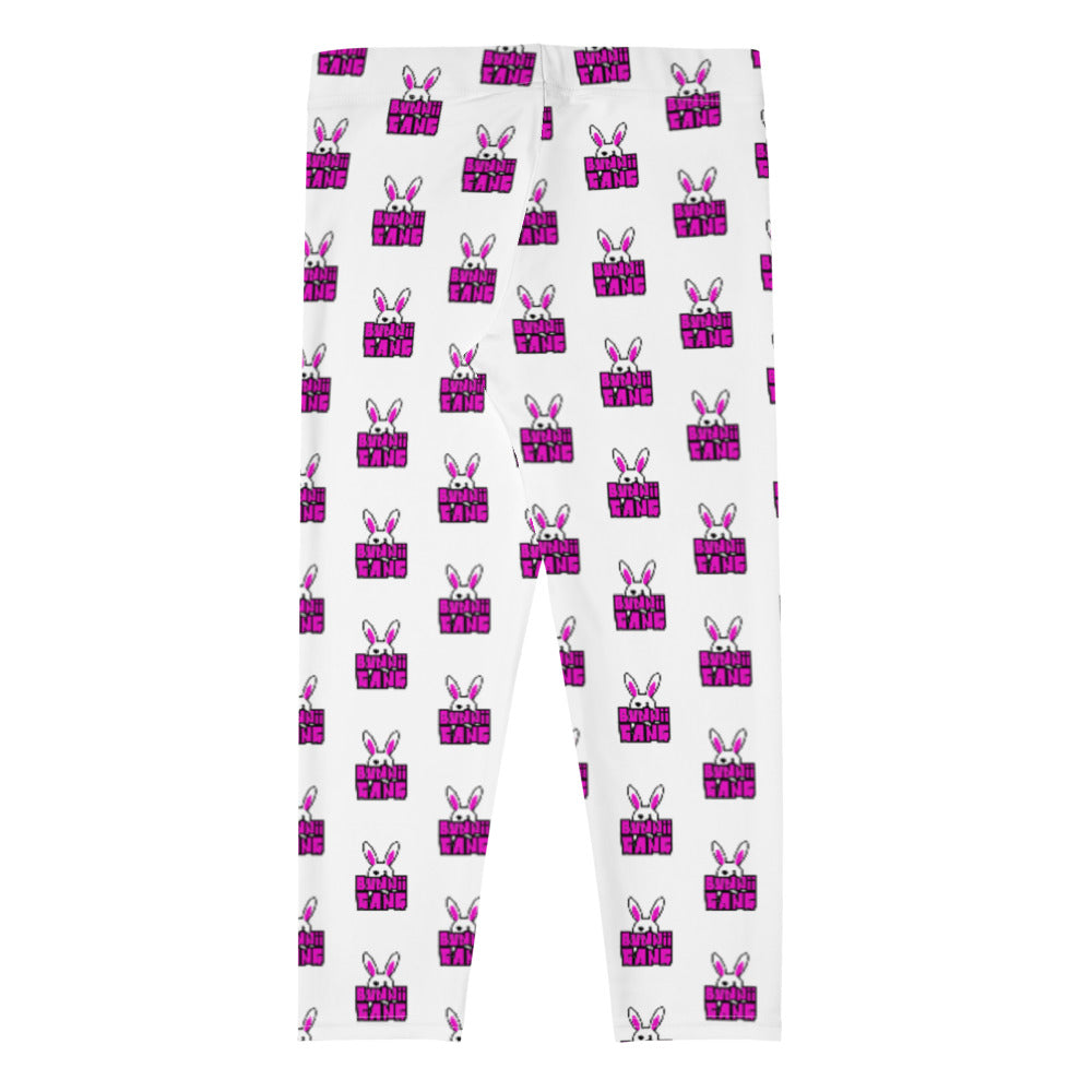 BUNNII GANG "LOGO" CAPRI LEGGINGS