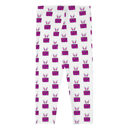 BUNNII GANG "LOGO" CAPRI LEGGINGS