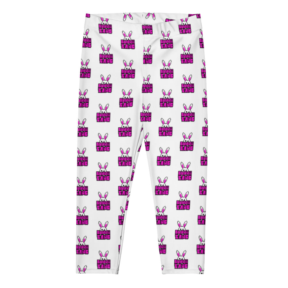 BUNNII GANG "LOGO" CAPRI LEGGINGS