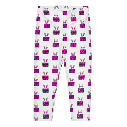 BUNNII GANG "LOGO" CAPRI LEGGINGS