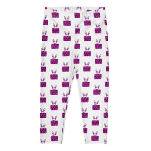 BUNNII GANG "LOGO" CAPRI LEGGINGS
