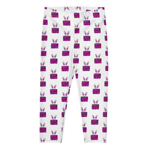 BUNNII GANG "LOGO" CAPRI LEGGINGS