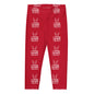 BUNNII GANG RED CAPRI LEGGINGS
