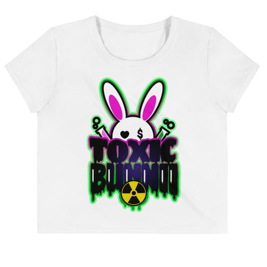 BUNNII GANG "TOXIC BUNNII" CROP TOP